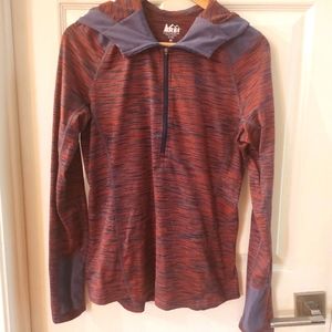 REI Screeline Hoodie 3/4 Zip Pullover